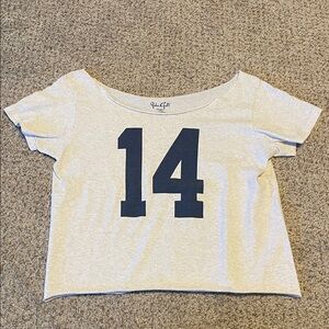 Brandy Melville off shoulder 14 tshirt